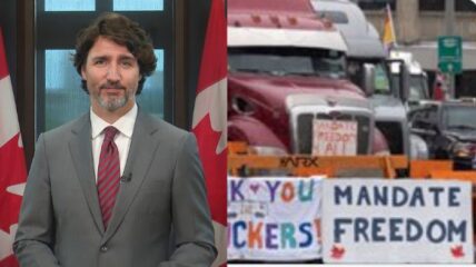 Trudeau Freezes Canadian Truckers' Bank Accounts, Truckers Say 'We Will Hold The Line'