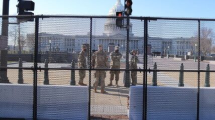 Fence Reinstalled Around Capitol And Nat'l Guard Called In Ahead Of Arrival Of 'People's Convoy'