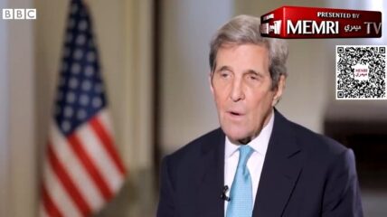 White House Climate Envoy John Kerry, commenting on the situation in Ukraine, expressed concern over the "massive emissions consequences" involved in the Russia invasion.