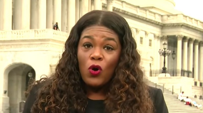 Cori Bush slammed President Joe Biden for criticizing the 'defund the police' movement during his State of the Union speech, pointing out that he failed to mention "black lives once."