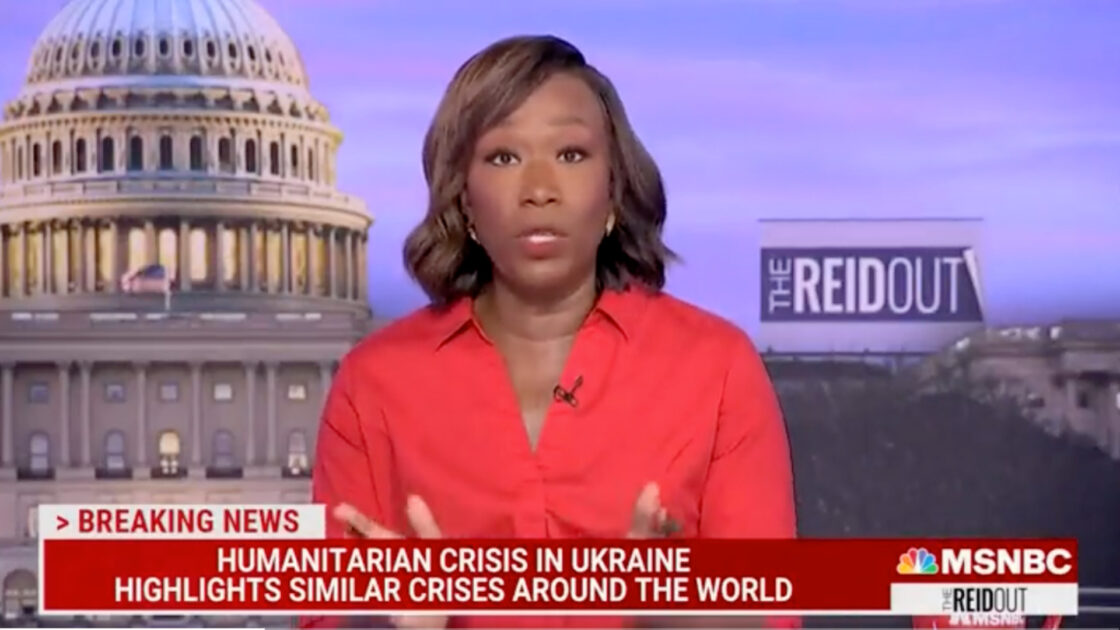 Joy Reid Says World Cares About Ukraine Because It's A 'White ... Christian Nation'