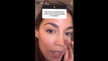 AOC Whispers Joe Biden-Style About By Capitalism On Instagram: ‘Let Me Tell You A Secret’