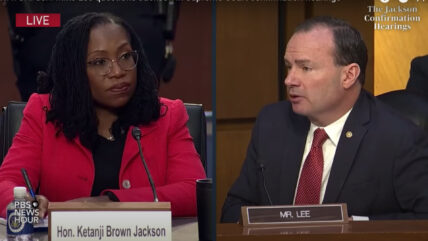 Mike Lee: ‘Concerns Me’ That Judge Jackson Didn't Clearly Answer Court-Packing Question