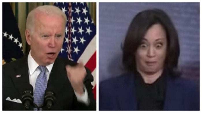 President Biden reportedly snapped at Kamala Harris in such a harsh tone during a meeting with Republican lawmakers last May that it left people in the room "taken aback."
