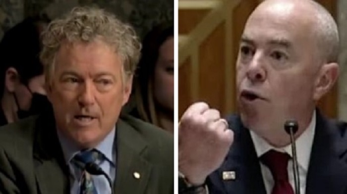 Senator Rand Paul delivered a blistering rebuke of the Biden administration's Disinformation Governance Board, telling DHS Secretary Alejandro Mayorkas "I don't trust government to figure out what the truth is."