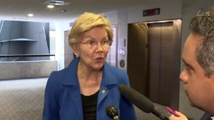 Elizabeth Warren seemed confused about the meaning of the words 'filibuster' and 'minority' as she angrily condemned failure of the passage of a Democrat abortion bill using alternative facts.