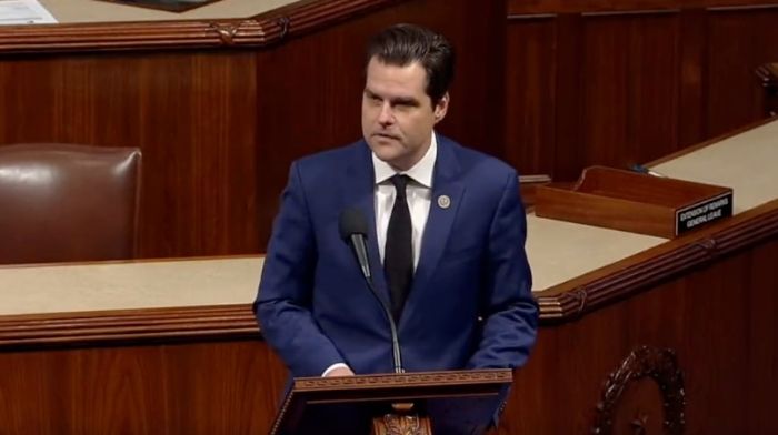 Florida Rep. Gaetz Gives Epic Speech On House Floor: 'America Is Sleepwalking Into A War'