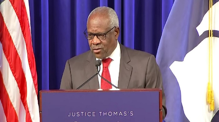 Clarence Thomas hammered the mainstream media stating he'd be willing to leave his seat on the court when his job performance is as bad as theirs.