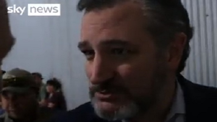 A reporter got a dose of reality after questioning Ted Cruz about gun reform at a vigil for the victims of the Uvalde massacre and stating "American exceptionalism is awful."