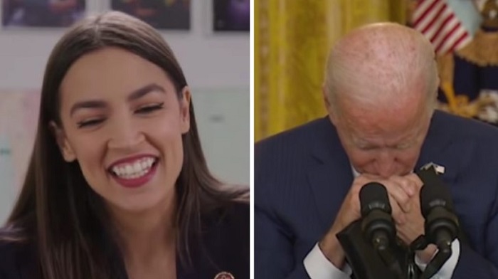 AOC was asked multiple times during a CNN interview if she'd support President Biden in 2024 but refused to answer, instead insisting she'd "look into it" when the time comes.