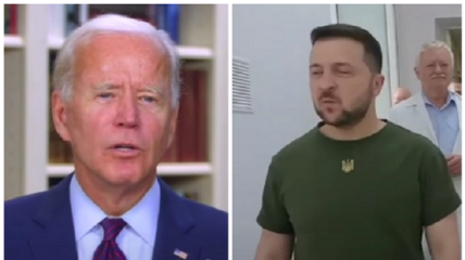 The United States sent another $550 million in military aid to Ukraine on Monday, even as reports surfaced that there is a "deep mistrust" between their president, Volodymyr Zelenskyy, and President Biden.