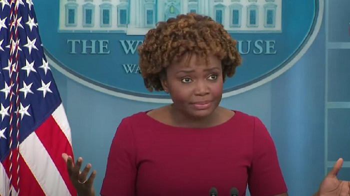 White House press secretary Karine Jean-Pierre raised eyebrows by declaring the Supreme Court decision overturning Roe v. Wade was an "unconstitutional act."