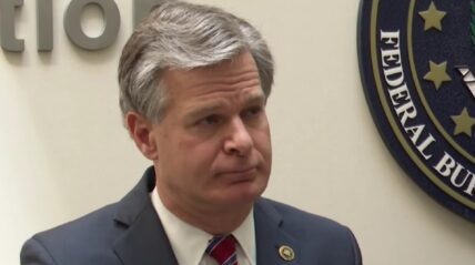 FBI Director Christopher Wray focused on alleged threats made against him and the bureau in the aftermath of the raid on former President Donald Trump's home calling them "deplorable and dangerous."