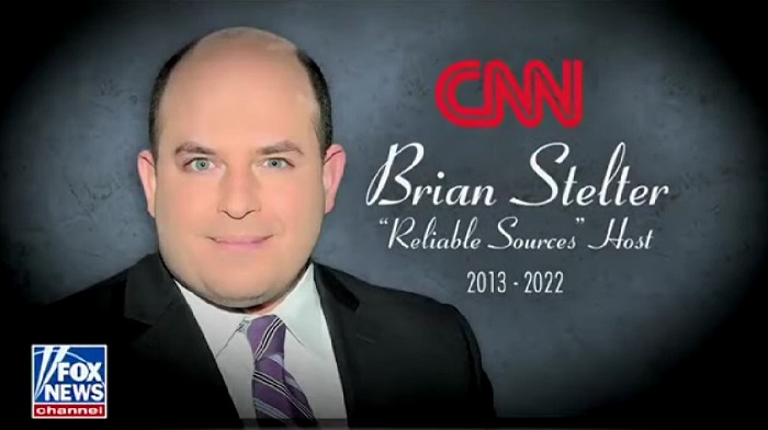CNN's resident media hall monitor, Brian Stelter, is out at CNN after his show Reliable Sources was canceled by CEO Chris Licht.