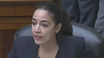 AOC accused governors Greg Abbott and Ron DeSantis of committing "crimes against humanity" by sending illegal immigrants to deep blue sanctuary cities.