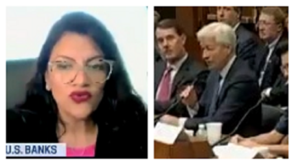 Wall Street titan Jamie Dimon, CEO of JPMorgan Chase, thoroughly rejected a demand from congresswoman Rashida Tlaib to commit to immediately ending all financing of fossil fuel products.