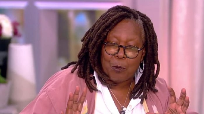 Whoopi Goldberg, co-host of "The View," was forced into an awkward on-air explanation and apology after making a gay marriage joke directed at Republican Senator Lindsey Graham.