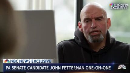 Shocking video clips from an interview between NBC News' Dasha Burns and John Fetterman show the Pennsylvania Democratic Senate candidate needing assistance from a transcription program to understand the questions being asked and a reporter unsure he could even comprehend small talk.