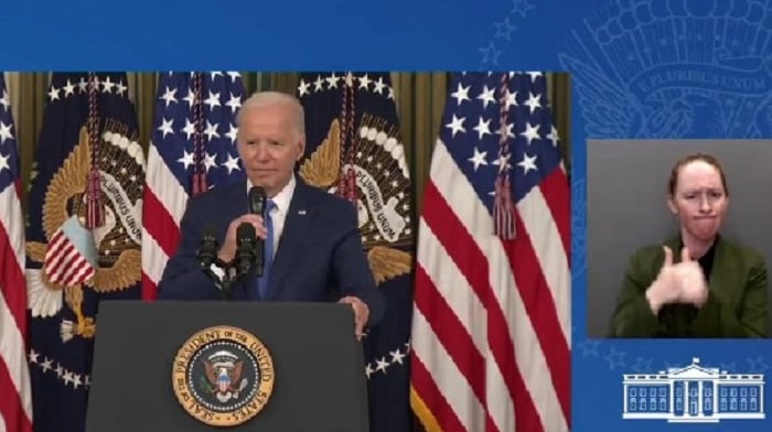 President Biden made a startling suggestion that he would use "legitimate" Constitutional methods to assure Donald Trump "will not take power" if he wins the election in 2024.