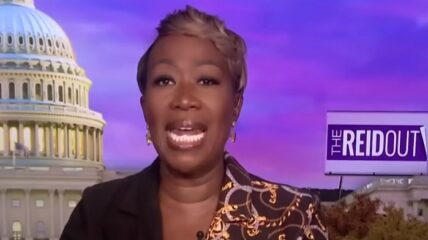 Joy Reid suggested Georgia "averted" a "disaster" by rejecting Herschel Walker and instead electing Raphael Warnock, a black man, to a full six-year Senate term.