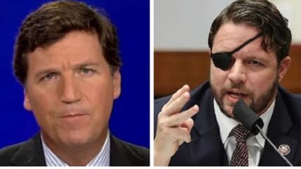 Tucker Carlson slammed Texas Representative Dan Crenshaw after the Republican lawmaker called those opposed to voting for Kevin McCarthy for House Speaker as "terrorists."