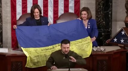 Marjorie Taylor Greene slammed a resolution brought forth by South Carolina GOP congressman Joe Wilson calling for a bust of Ukrainian president Volodymyr Zelenskyy to be displayed at the Capitol.