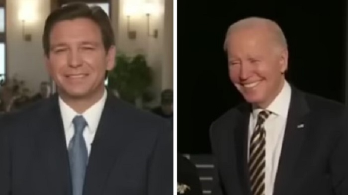 Governor Ron DeSantis heavily criticized the Biden administration's "blank-check policy" following the President's surprise visit to Ukraine.