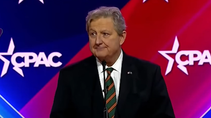 Senator John Kennedy might want to consider touring the comedy clubs following a speech that brought down the house and kept attendees to the Conservative Political Action Conference (CPAC) in stitches.