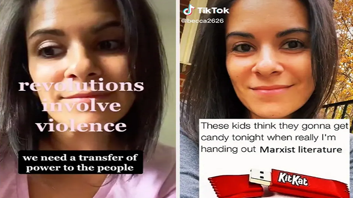 A Maryland teacher posted multiple TikTok videos bragging about "indoctrinating" her students on Marxist ideology and called for a violent revolution against capitalism.