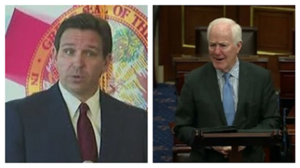 Republican Senator John Cornyn again lobbied criticism at Ron DeSantis after the Florida Governor suggested the Ukraine-Russia conflict is not a vital national interest to the United States.