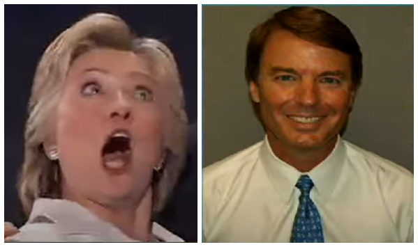 Flashback: Presidential Candidate John Edwards Acquitted On Campaign Finance Charge, Hillary Clinton Only Paid Fine for Violation