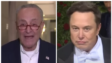 Elon Musk responded to comments by Senate Majority Leader Chuck Schumer regarding the justice system in light of the recent indictment of Donald Trump, noting that the system needs to pursue Democrats "with equal vigor."