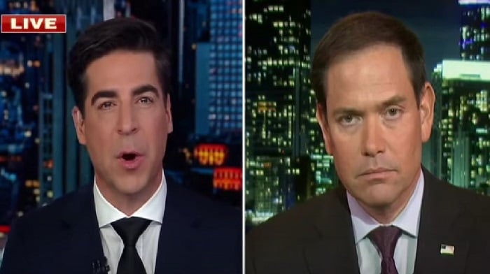 Fox News host Jesse Watters and Senator Marco Rubio engaged in a discussion during Monday's broadcast of "Jesse Watters Primetime" about wasteful spending by the Department of Defense.