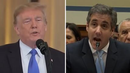 Donald Trump filed a $500 million lawsuit against his former lawyer, Michael Cohen, who is poised to be a key witness against the GOP presidential candidate in an upcoming Manhattan criminal trial.