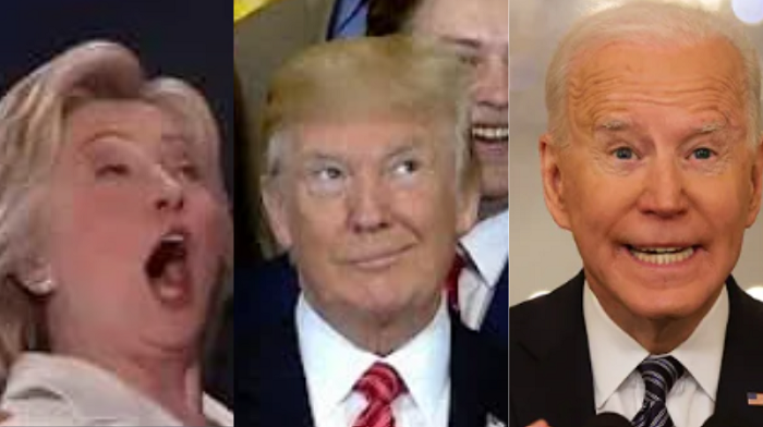 Donald Trump has bestowed the nickname 'crooked' upon President Joe Biden, retiring its use in reference to Hillary Clinton.