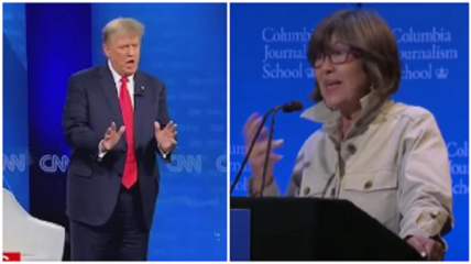 CNN chief international anchor Christiane Amanpour publicly blasted her network for allowing former President Donald Trump a town hall forum suggesting "less is more."