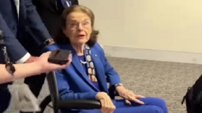 Hillary Clinton suggested Senator Dianne Feinstein should not resign due to her age and ailing health because Democrats need to keep propping her up in order to confirm President Biden's judicial nominees.
