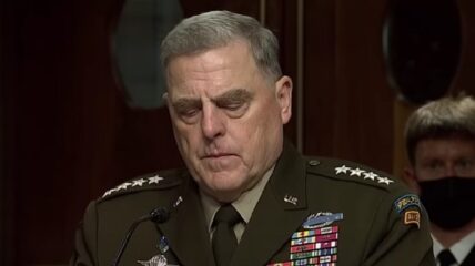 Chairman of the Joint Chiefs of Staff Mark Milley was the subject of mockery following a report that the Pentagon is scouring social media for "mean tweets" about top military brass as a means to help them avoid "embarrassment."