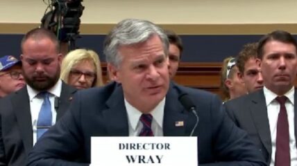 FBI Director Christopher Wray testified that Bank of America willfully handed over the financial records of customers who made gun purchases on or around January 6th, 2021, and said businesses provide such personal data on a regular basis.