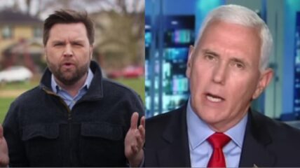 Senator JD Vance offered a cynical take on the Ukraine war effort being a symbol of freedom while simultaneously referencing a story about a religious leader who was jailed in Kyiv on the very same day Mike Pence said it wasn't happening.