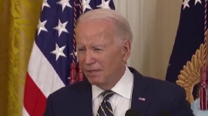 President Biden during remarks Tuesday appeared to make the mind-numbing claim that his administration cured cancer.
