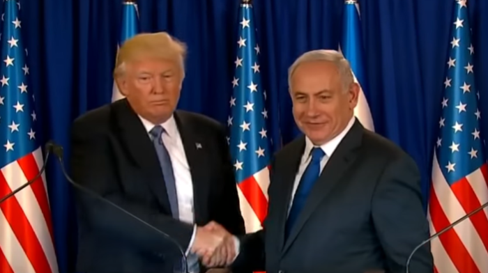 In response to an Israeli official’s attack, Trump retaliates, declaring himself a staunch supporter of Israel.