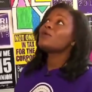 A video surfaced on X showing Representative Cori Bush (D-MO) struggling to answer questions posed by a reporter regarding tax codes.