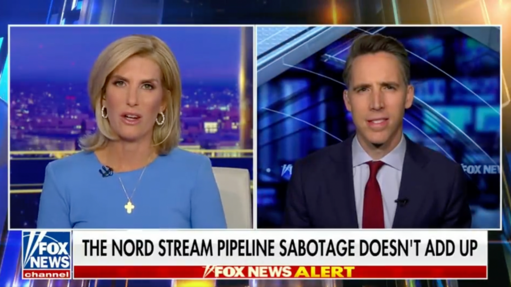GOP Sen. Josh Hawley: What Did Biden Know About the Nord Stream Pipeline Bombings, And Did We Pay For It?