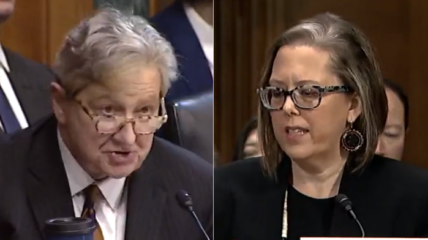 Senator Kennedy stumped Biden judicial nominee Sara E. Hill on the basic legal question regarding the difference between a stay order and an injunction.