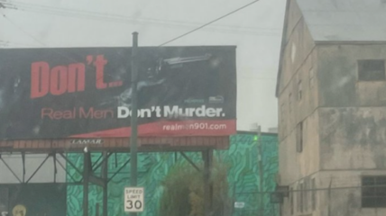 The city of Memphis, which slashed retirement benefits for police officers following the shooting of Michael Brown in 2014, is now running billboard campaigns urging young men not to commit murder.