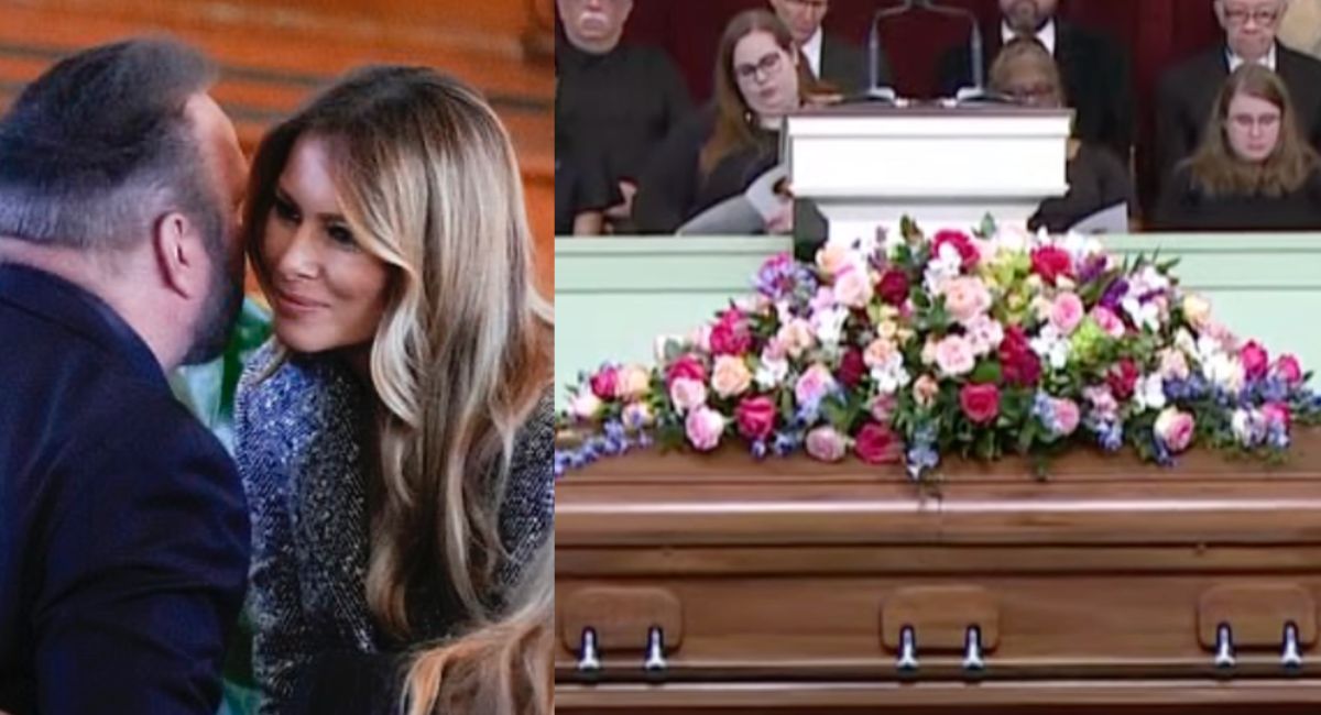 Photo of Melania Trump Enjoys Touching Moment With Garth Brooks At Rosalynn Carter’s Funeral