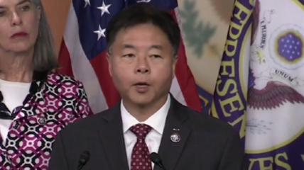 Democrat Ted Lieu tried to minimize border security issues and suggested the crisis was just as bad under former President Donald Trump.