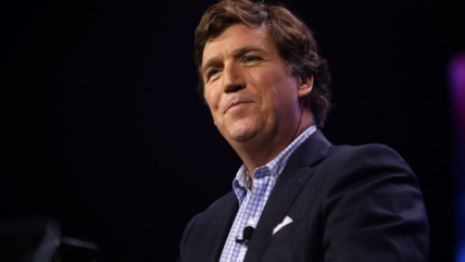 Tucker Carlson Network Parks Billboard Trucks At Major News Outlets Proclaiming ‘Corporate Media Is Dead’