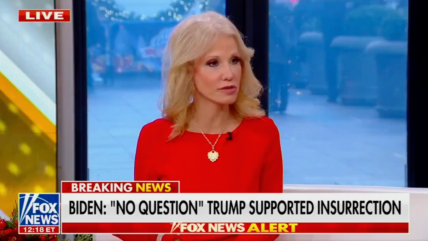 Kellyanne Conway Says For Democrats It’s Always January 6: They Get In Electric Vehicle And ‘Go Get An Abortion’